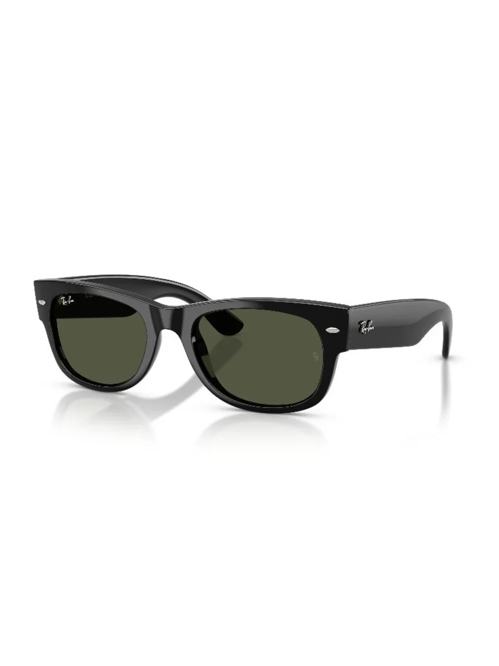 New Ray-Ban Unisex Sunglasses Black Green Lens Acetate Frame Ray Ban RB0832S II